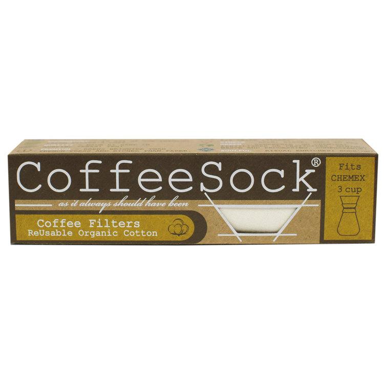 CoffeeSock Chemex 3 Cup Filters  - Pack of 2