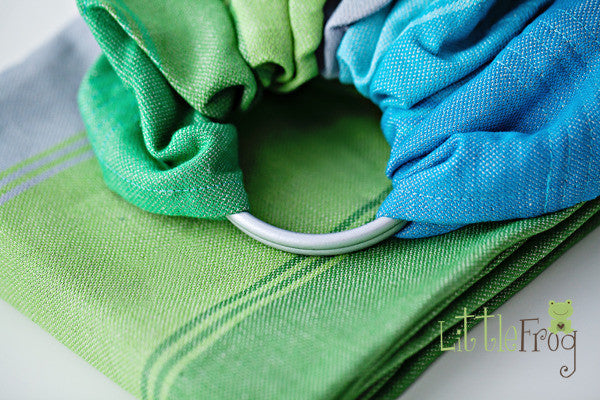 Little Frog Linen Ring Sling