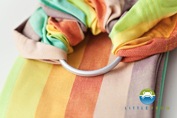 Little Frog Cotton Ring Sling