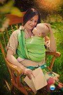 Little Frog Cotton / Linen Woven Wrap