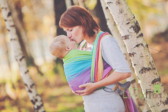 Little Frog Cotton / Linen Woven Wrap 