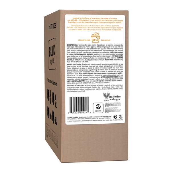 Attitude Floor Cleaner - For Tile & Wood Floors *For local pick up only*