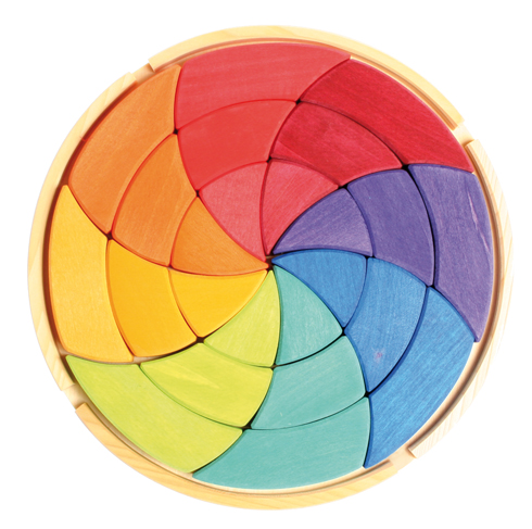 Grimm's Goethes Colour Circle Large Mandala Puzzle