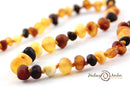Healing Amber Necklace, Child/Teen 15"