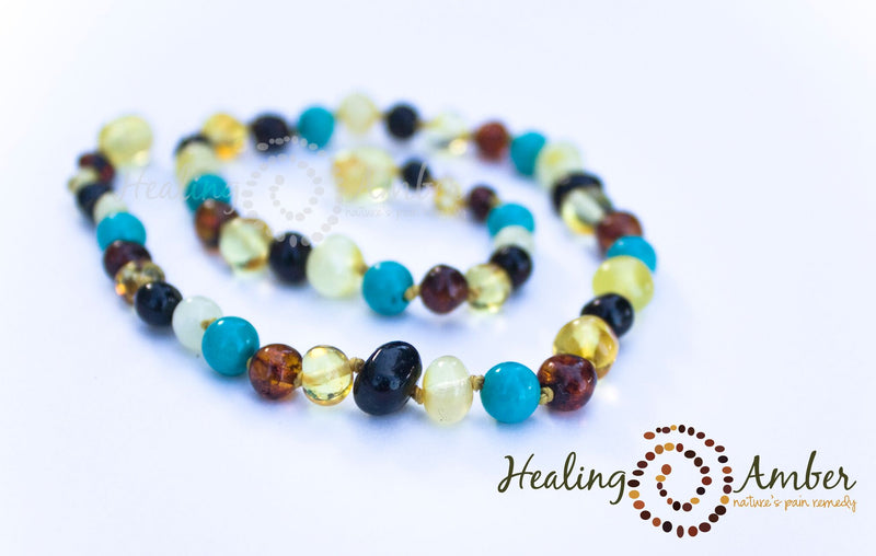 Healing Amber Gemstone Necklaces