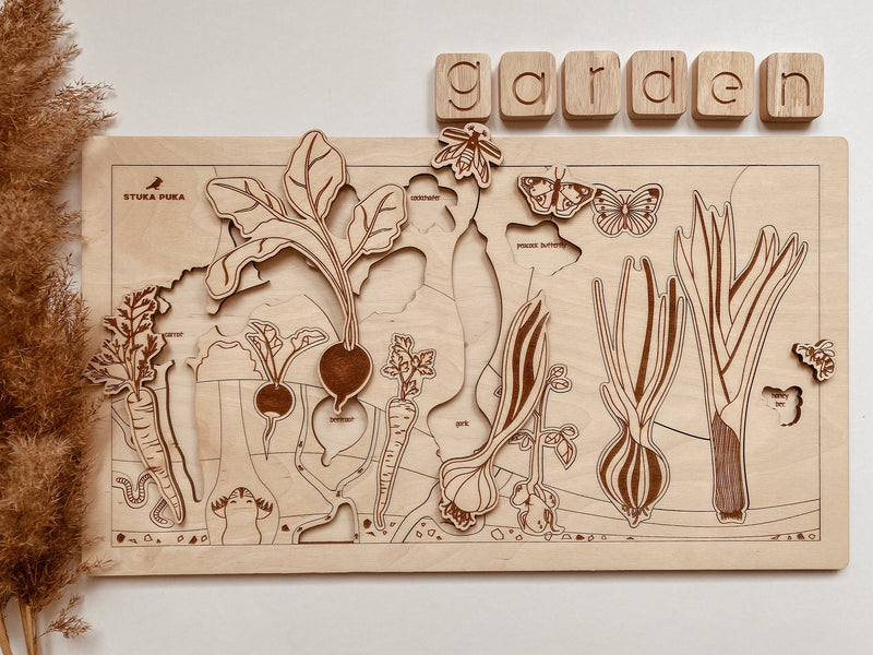 Secret Garden Wooden Puzzle