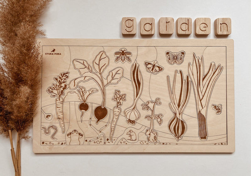 Secret Garden Wooden Puzzle