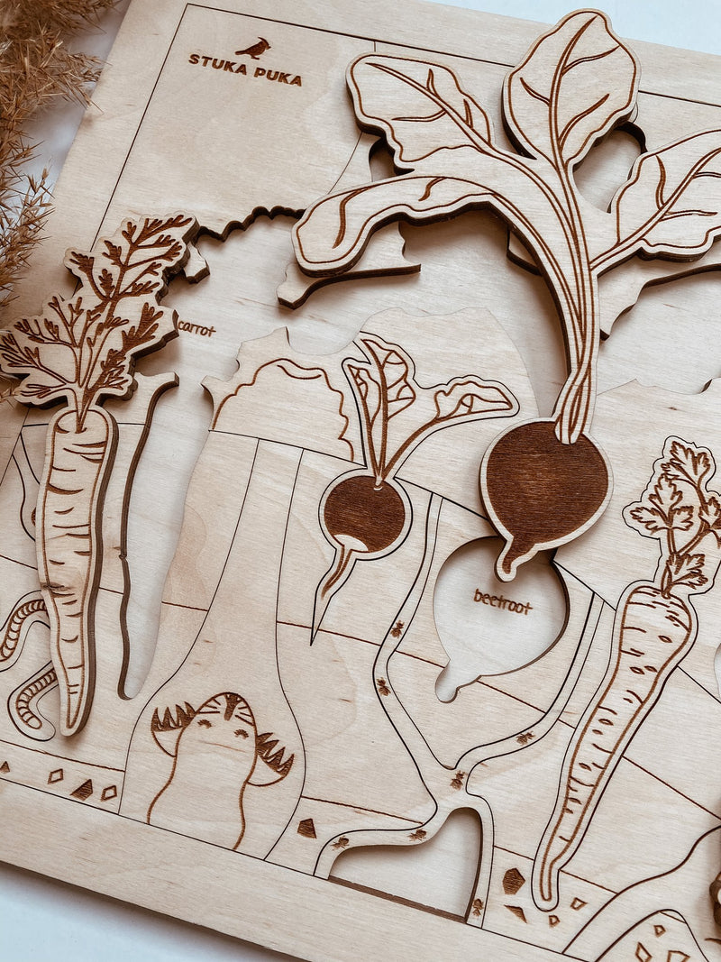 Secret Garden Wooden Puzzle