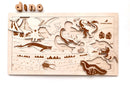 Lost World Wooden Puzzle