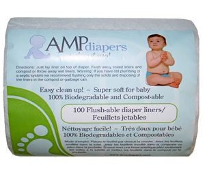 AMP Flushable Liners  