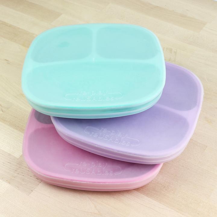 Re-Play 7" Divided/Flat Plate Silicone Lid