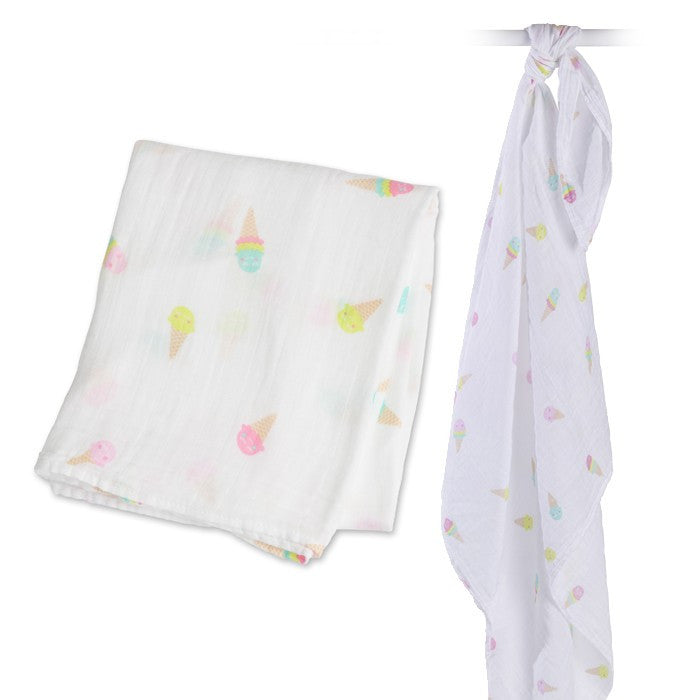 Lulujo Cotton Muslin Swaddles