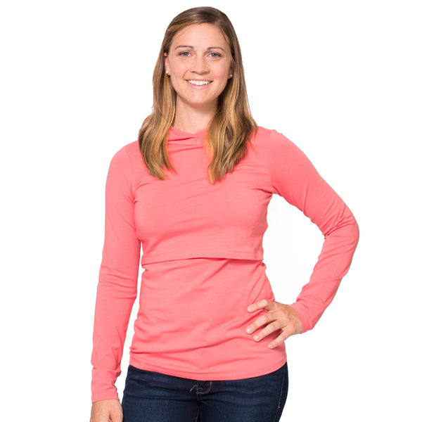 Momzelle Nursing Top HOODIE