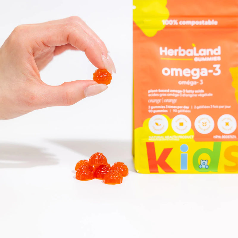 Herbaland Vegan Omega-3 for Kids, 90ct