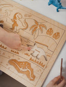 Lost World Wooden Puzzle