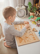 Lost World Wooden Puzzle
