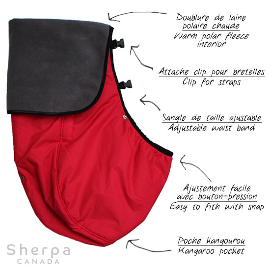 Sherpa 1, 2, 3 Go! Carrier Cover