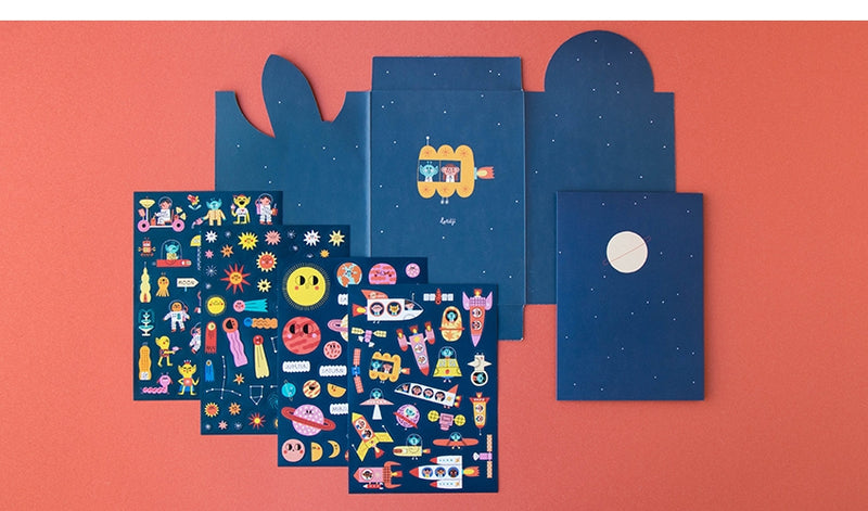 Londji Sticker Activity Set - Space