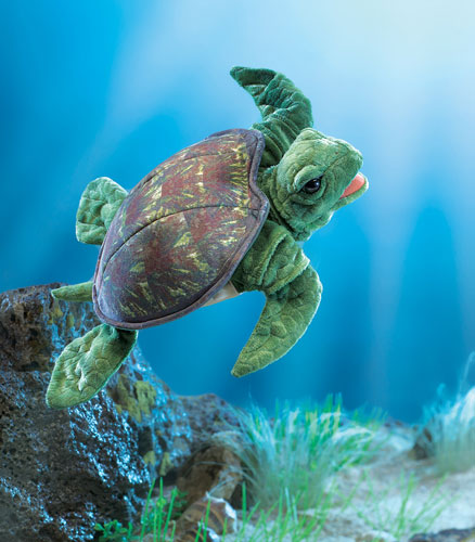 Folkmanis Sea Turtle Puppet