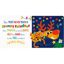 Never Touch A Grumpy Reindeer Board Book