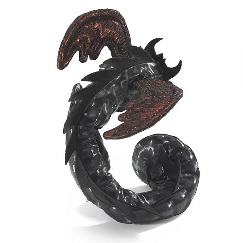 Folkmanis Dragon Wristlet Midnight